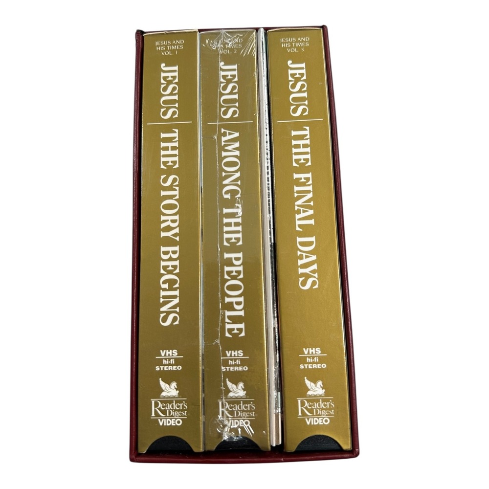 Reader's Digest Jesus and His Times VHS Box Set 3 Volume - Picture 3 of 9